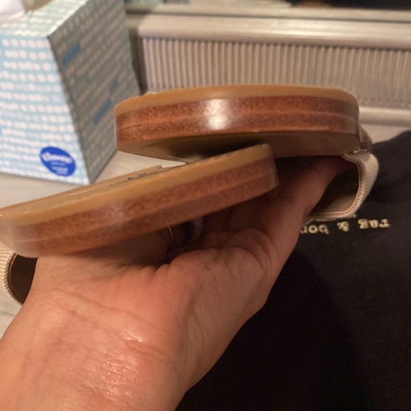 Rag & Bone fabric criss-cross slides - Picture 8 of 8